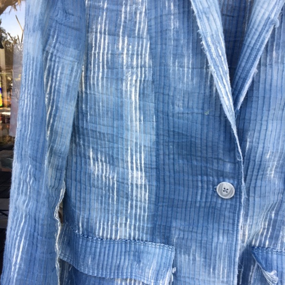 Tahari Blazer lightweight cotton - Picture 3 of 6